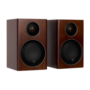Monitor Audio Radius 90 Bookshelf Speakers - Walnut Veneer
