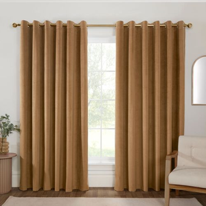 BLACKOUT & THERMAL VELVET GOLD 66x72 Curtain