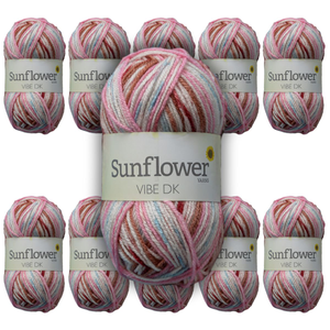 Sunflower Yarns Vibe DK Pack - Dreaming (10 Pack)