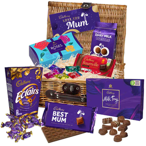 Cadbury "Best Mum" Chocolate Basket for Mother's Day