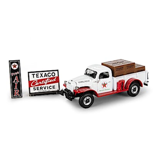 1:24-Scale Texaco Dodge Power Wagon Diecast Delivery Truck