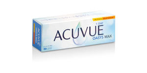 ACUVUE OASYS® MAX 1-DAY Multifocal for Astigmatism, 30 pack