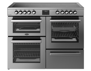 Belling CC110E STA Cookcentre 110cm Ceramic Range Cooker - Stainless Steel