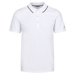 Regatta Mens Forley Short Sleeve Polo Shirt - S / White