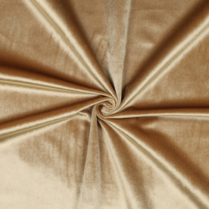 Tissu velours luxe d'ameublement - Or