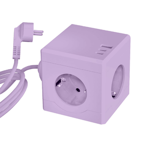 EXTENSÃO MARSHMALLOW CUBO C/CABO LILAS