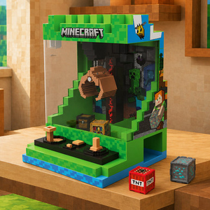 Minecraft Arcade Claw Crane