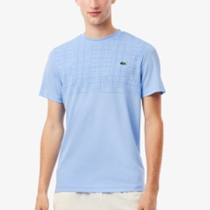 Lacoste X Novak Djokovic Ultra-Dry Maglietta - Bleu Pastel