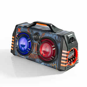 Zylo Street Art Beats Bluetooth Boombox Speaker