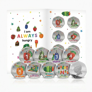 The Very Hungry Caterpillar™ 2026 .999 Silver Plated Coin Pack