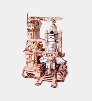 ROKR Space Shuttle Wooden Model Kit