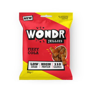 Wondr Jellies - Fizzy Cola Bottles 50g