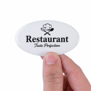 Domed White Vinyl Sticker Sheet