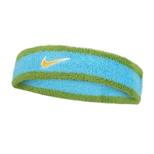 Nike Swoosh Classic Headband - Baltic Blue/Chlorophyll/University Gold