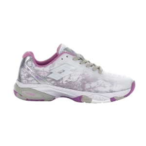 Lotto Superrapida 200 IV - All White/Silver Metal/Violet