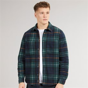 Tokyo Laundry Mens Teo Long Sleeve Shirt Green