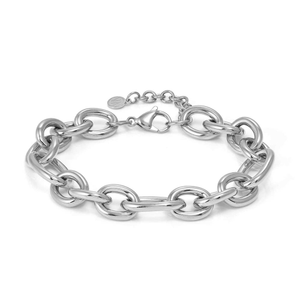 Ecclettica Steel Chunky Chain Bracelet