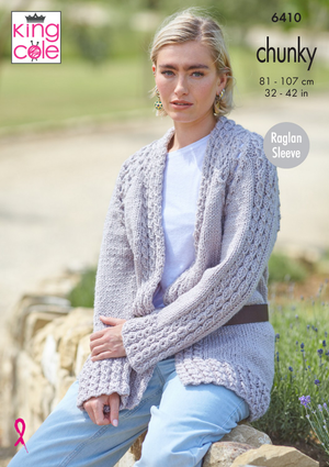 Cardigans in King Cole Dalesway Chunky (6410)