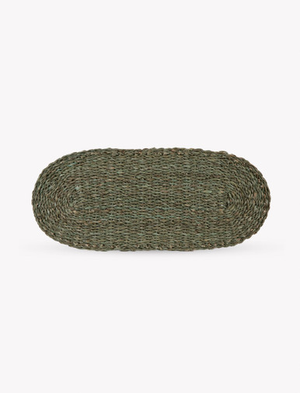 Brading Pet Bowl Mat - Seagrass, Fern
