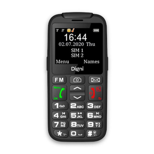 TELEMÓVEL E-STAR DIGNI TALK PRETO
