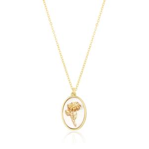 Katrina Birth Flower Necklace - April (20")