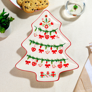 Dish & Dash Christmas ‘Nice’ Tree Plate