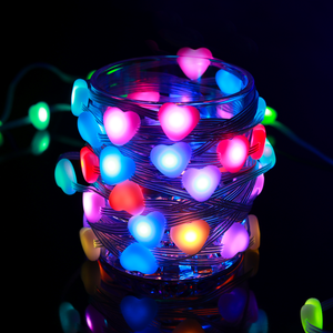 Watt’s On Smart RGB Heart Fairy Lights 7.5m