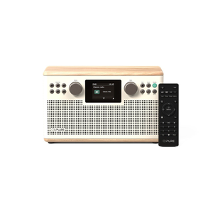 Pure Classic H6 Digital Radio - Cotton White/Oak