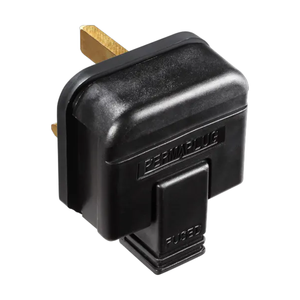 Masterplug / Permaplug HDPT13B 13A Fused Heavy Duty Plug - Black