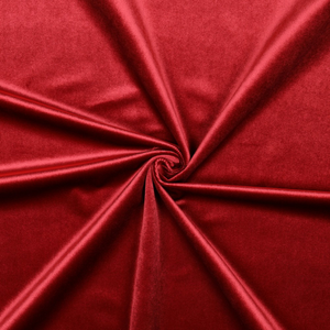 Tissu velours luxe d'ameublement - Bordeaux