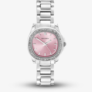 Sekonda Ladies Octaire Pink Dial Watch 40724
