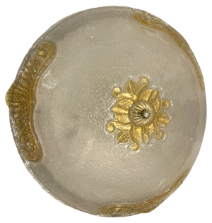 Venetian Murano Glass Flushmount Light, 1980s
