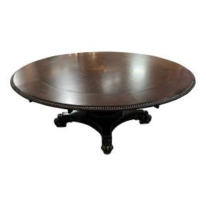 Tommy Bahama Kingstown Bonaire Mahogany Extendable Round Dining Table