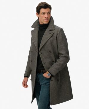The Merchant Store - Cappotto Lungo in Misto Lana