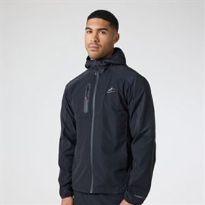 Closure London Mens Tech Performance Tracksuit Black/Red Blk/Red