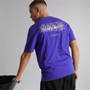 Napapijri Mens Turrach T-Shirt Royal Blue