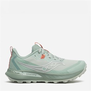 Saucony Womens Peregrine 15 Trail Running Shoes Mist/Aloe