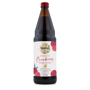 Organic 100% Pure Cranberry Juice (Biona) 750ml