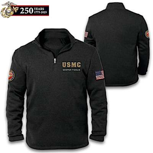 U.S. Marines Fleece Men's Pullover Size Medium (38-40)