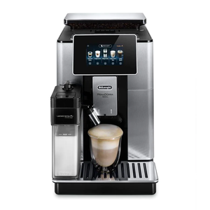 DeLonghi ECAM61075MB, Primadonna Soul Automatic Coffee Machine, Silver