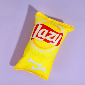 Loose Crate Lazy Doggies Chip Pet Toy