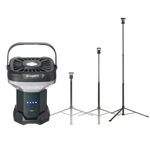 BougeRV Wide-Area Outdoor Camping Telescoping Light