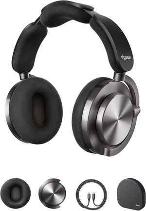 Dyson OnTrac WP02 Wireless Bluetooth Noise-Cancelling Headphones - Black-Nickel