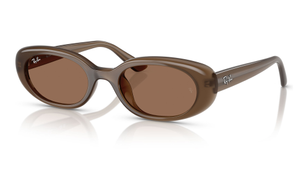 Ray-Ban RB4441D Sunglasses - Opal Brown, Ray-Ban Dark Brown