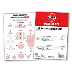 Airfix A65009 Messerschmitt Bf 109G Masking Set for 1:24 A17003 Model Kit