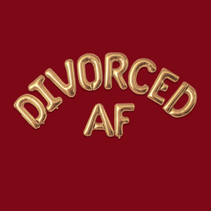 Moonpig Divorced Af Card