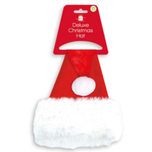 20 Bulk Plush Santa Hats