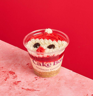 Christmas Snowman Cheesecake Sundae