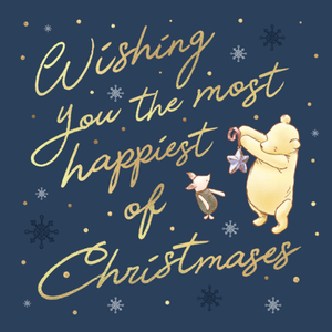 Disney Wishing You The Happiest Of Christmases Card