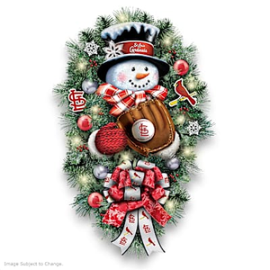 St. Louis Cardinals Wreath